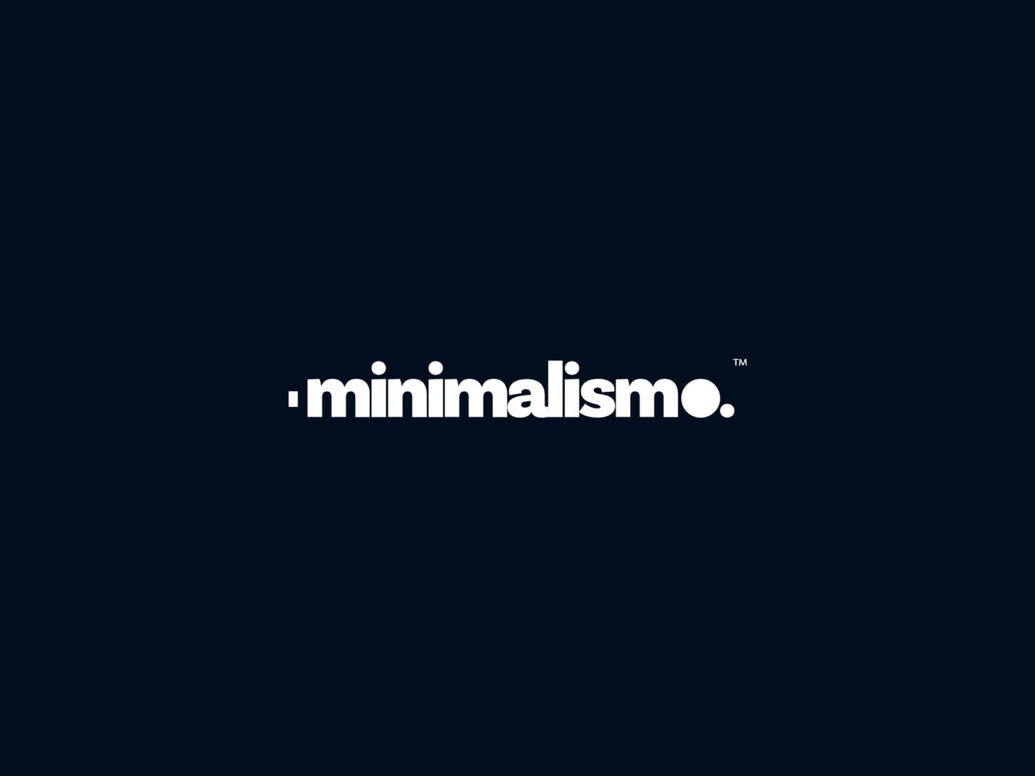 Minimalismo Logo | Clothing Brand