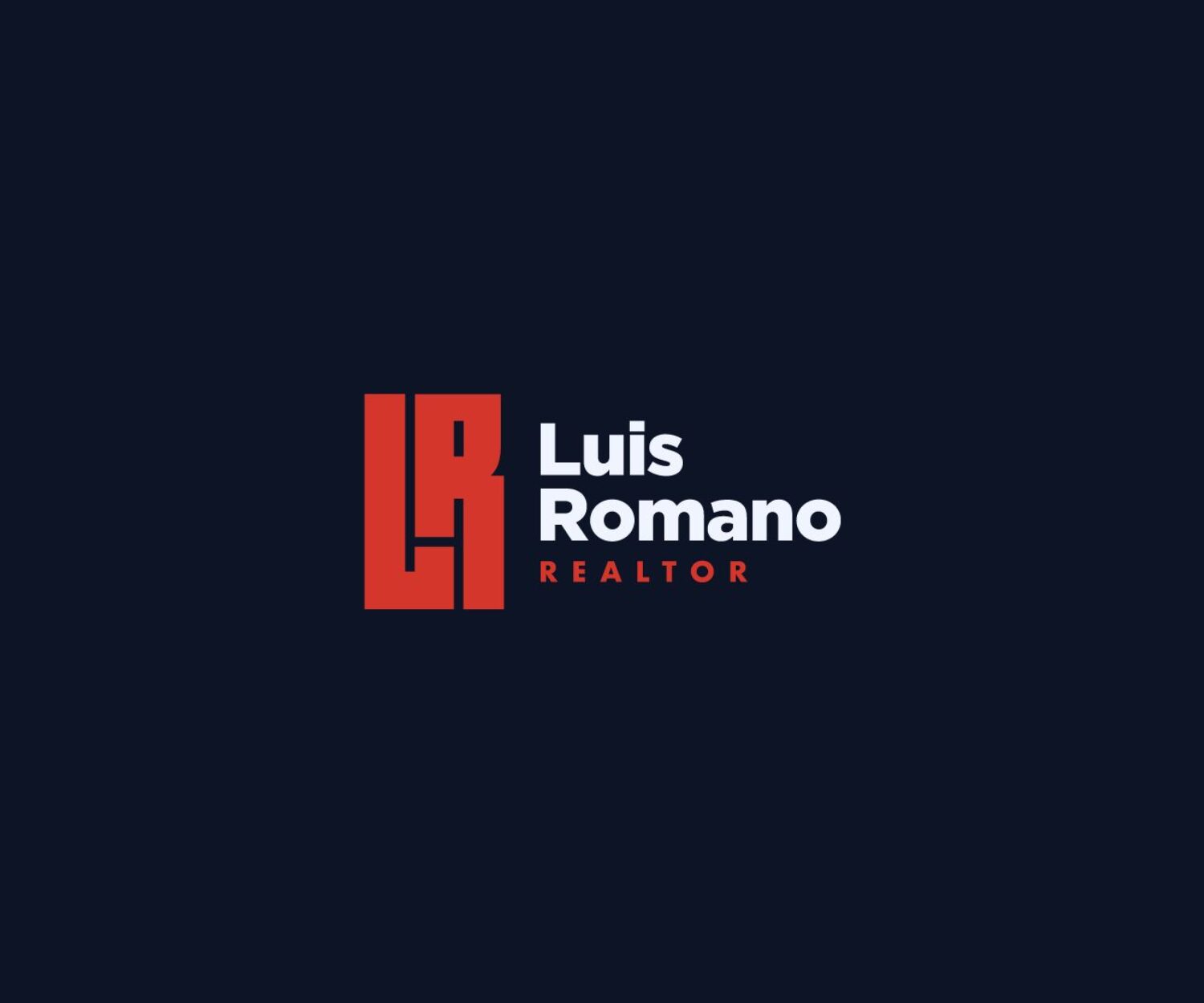 Luis R. - Realtor Visual Identity